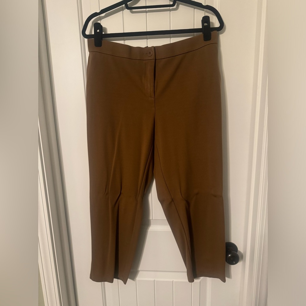 Eileen fisher size large 3/4 length pants.